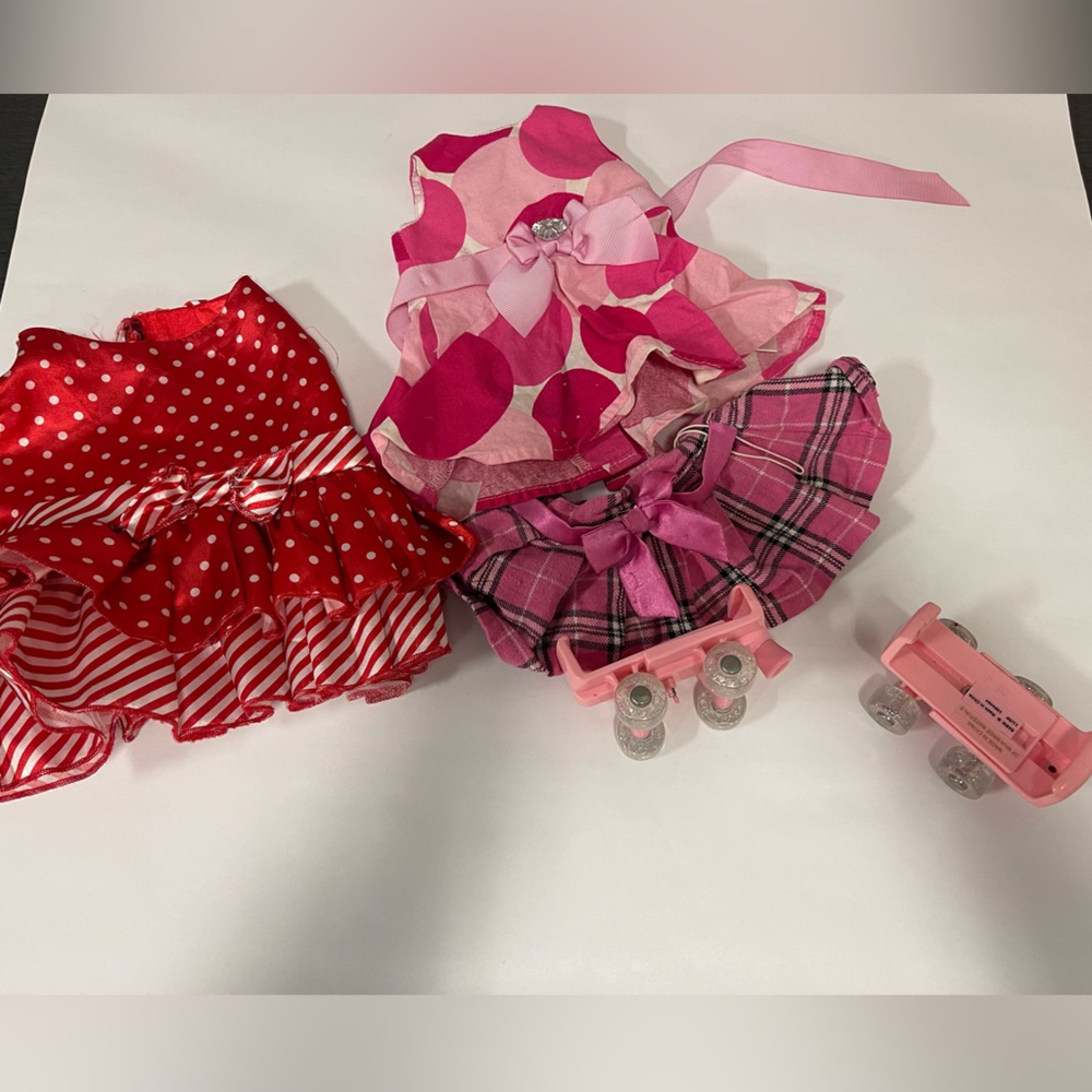 Build-A-Bear Workshop clothes and skates